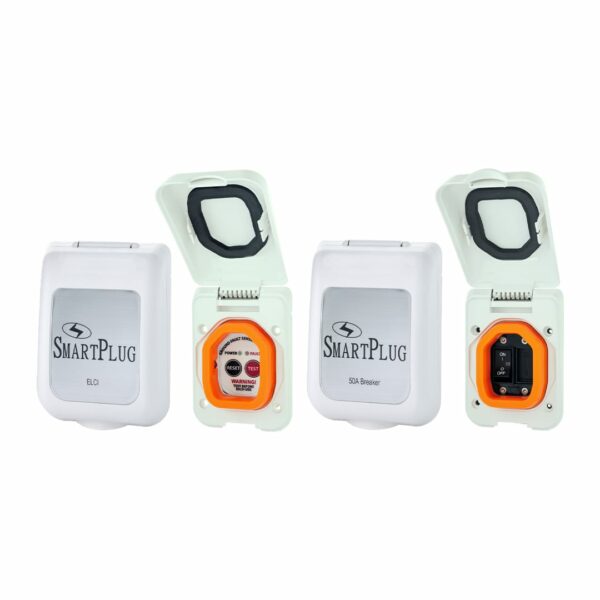SmartPlug ELCI Sensor & Breaker Combo Kit - WHITE