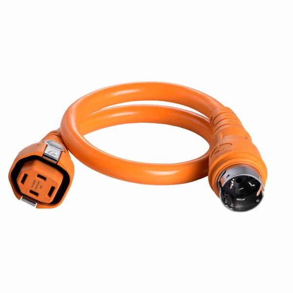 50A SmartPlug Female Connector to 50A Male 4ft Twist-type Connector